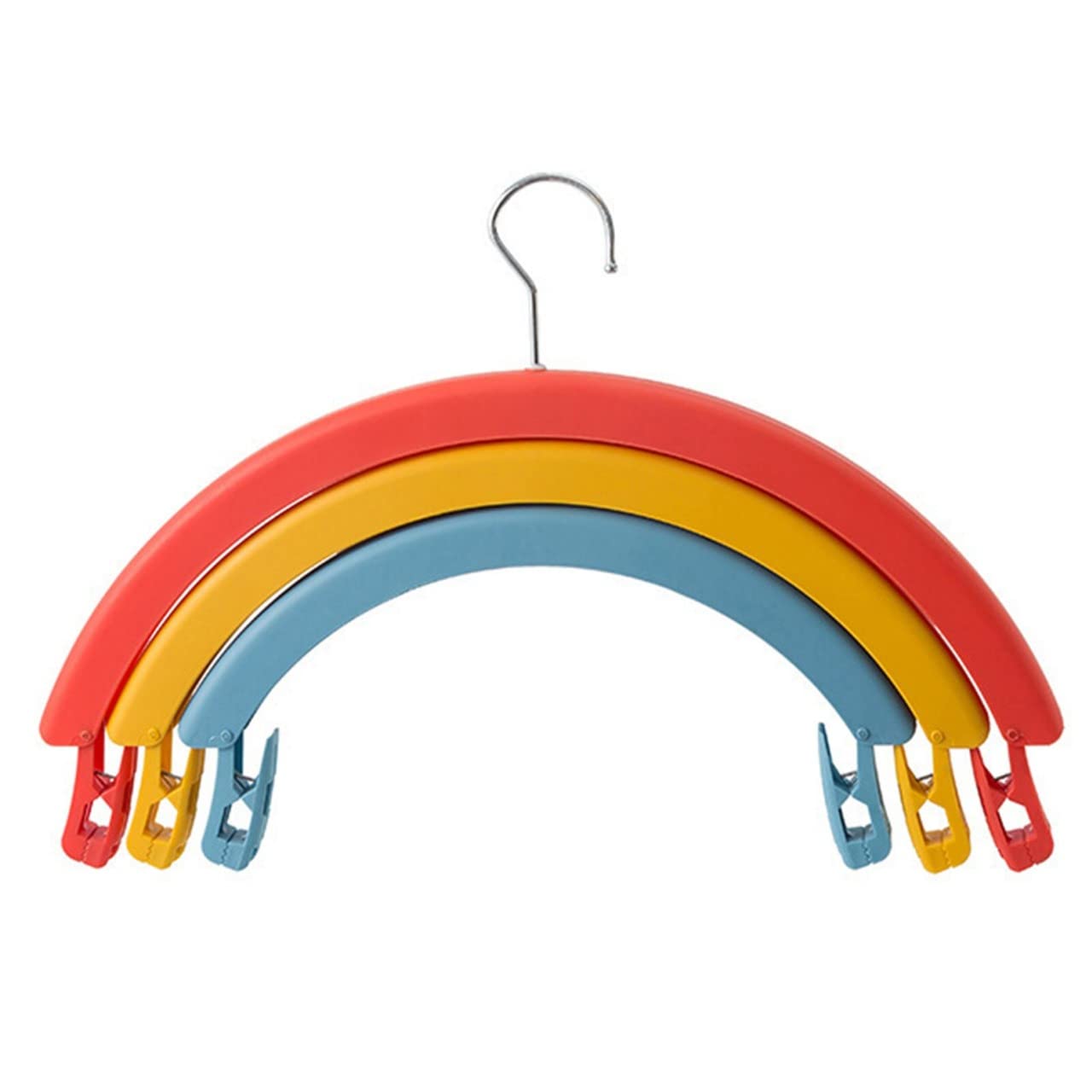 TGOPIT Clothes Rack Creative Rainbow Rotating Racks  