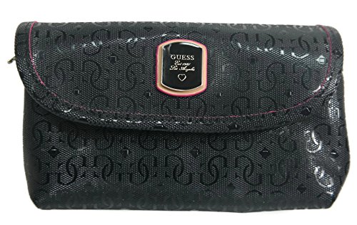 Guess Frosted Cosmetic Bag Black, SG375348
