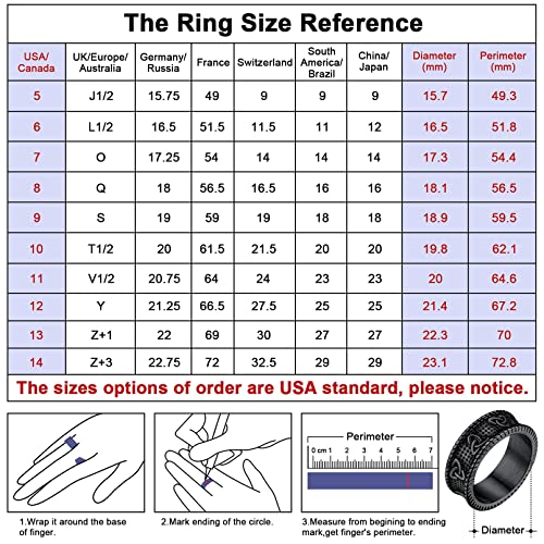 FaithHeart Anello da donna/uomo/unisex Incisione