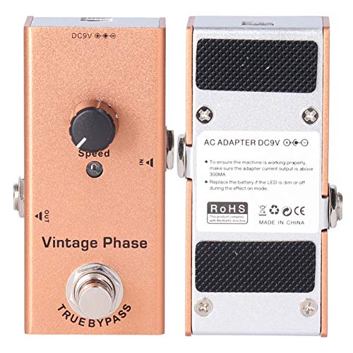 Pédale d’effet de guitare, effet de guitare pédale de Phase Vintage adaptateur DC 9V alimentation accessoire de mise à… - Les Beatles, Paul McCartney, John Lennon, RIngo Starr, George Harrison Pédale d'effet de guitare, effet de guitare pédale de Phase Vintage adaptateur DC 9V alimentation accessoire de mise à… – Image 3