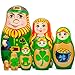 AEVVV St. Patricks Day Irish Nesting Dolls Set 7 pcs - Russian Dolls for St. Patricks Day Decorations - St Patricks Table Decorations - St Patricks Gifts