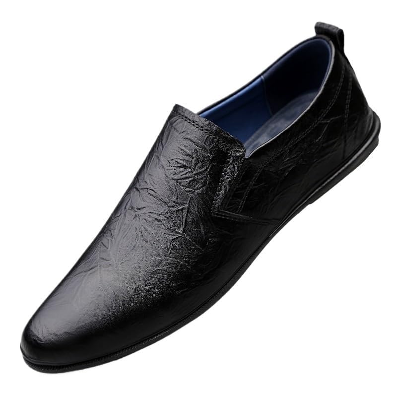 Men's Lightweight Dress Shoes Walking Business Casual Slip-On Non-Slip Softsole Oxford Shoes