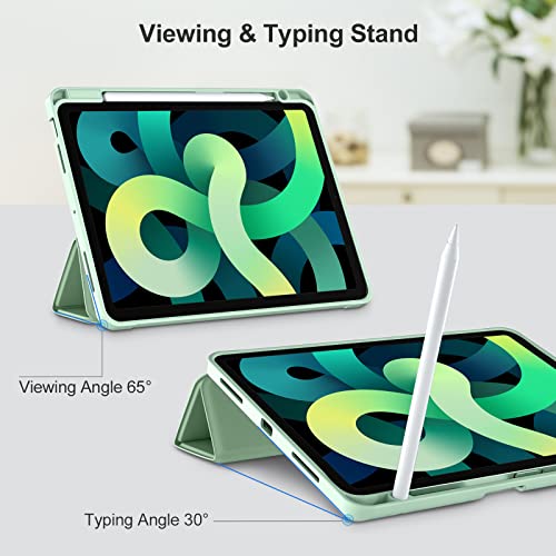 Image of Akkerds for iPad Air 11 Inch Case M4 /M3 /M2,Air 5th /4th Gen 10.9,MatchaGreen