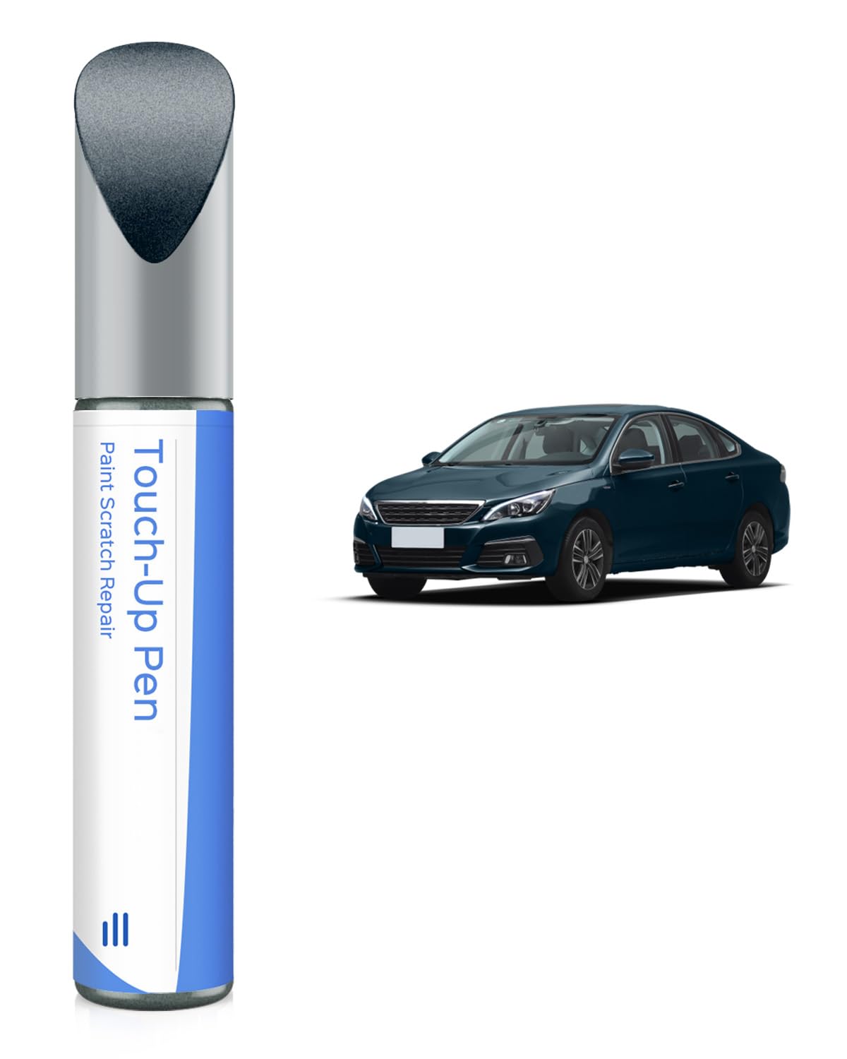 Pintura de retoque EVL Gris Platinium para Peugeot Exact Match - Reparación de arañazos y desconchones — view 7