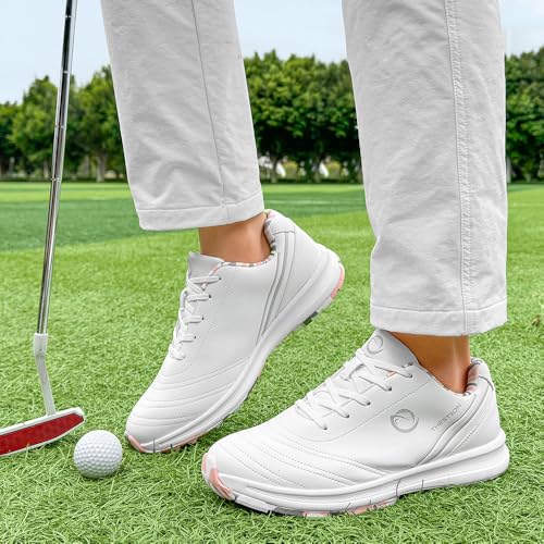Women Professional Golf Sneakers Shoes Ladies Spikeless Golf Walking Sneakers Female Golf Footwears Spike Less 6