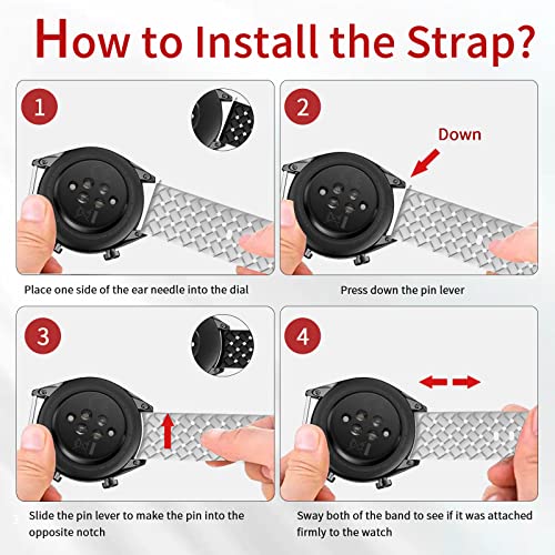 Songsier Huawei Watch GT 2 42mm Cinturino, 20mm