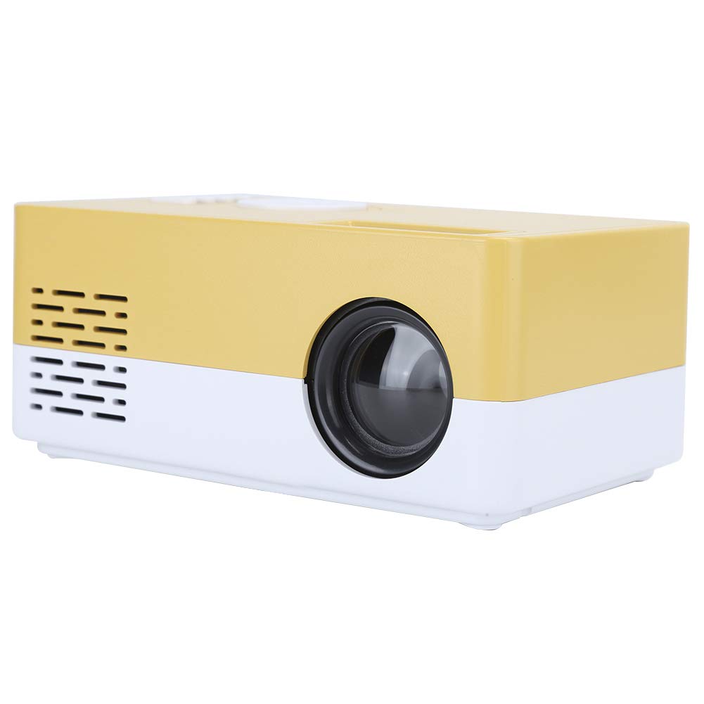 Proiettore per Esterni, videoproiettore 1080p Full HD ad Alta Definizione Dimensioni di proiezione da 20-80 Pollici con Telecomando per l'home Theater(#2)