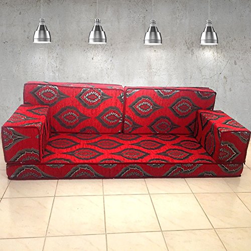Spirit Home Interiors Ecksofa Eckcouch Boden Sitz Sofa Schlafsofa Schlafcouch Sofa für Wohnzimmer – Bild 4
