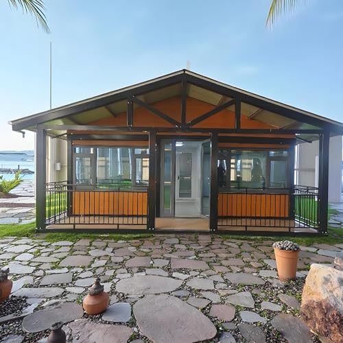 20FT/30FT/40FT Prefabricated Tiny Home for Sale – Expandable Modular Container House with 1-4 Bedrooms, Fully Equipped Kitchen & Bathroom, Customizable, Portable, Ideal for Office, Living,Vacation Use - Image 3