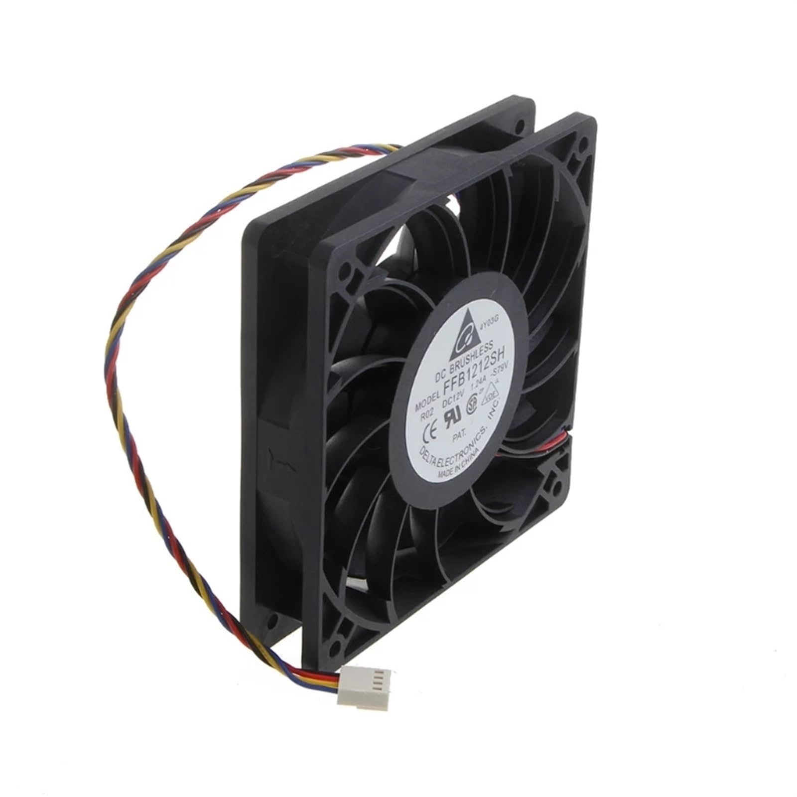FFB1212SH Lüfter 4P 12V Server Bürstenlose Lüfter 120mm 12cm 120x120x25mm 3700 U/min