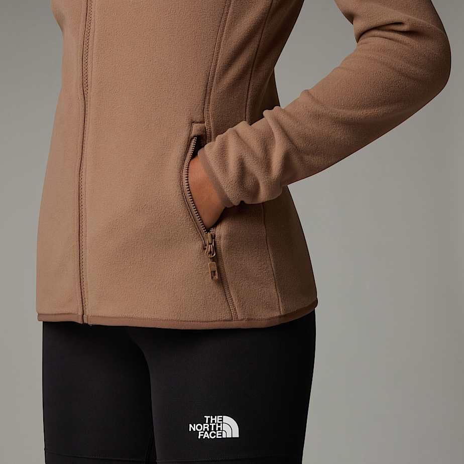 The North Face 100 Glacier Full Zip Giacca in pile Donna (Pacco da 1)