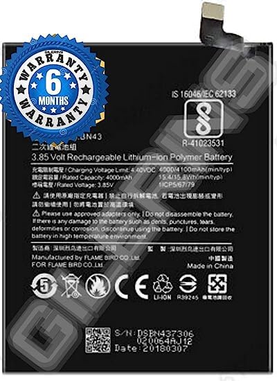 Image of Original BN43 Battery for Redmi Note 4 / Redmi Note 4X Battery with 6 Month Warranty *****(G5)