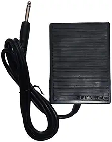 Pedal Sustain Compatível Com Teclado Piano Yamaha Roland Casio