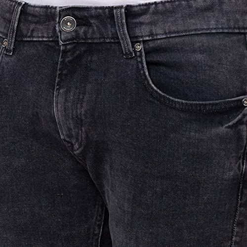 Image of Spykar Men's Slim Fit Low Rise Casual Jeans