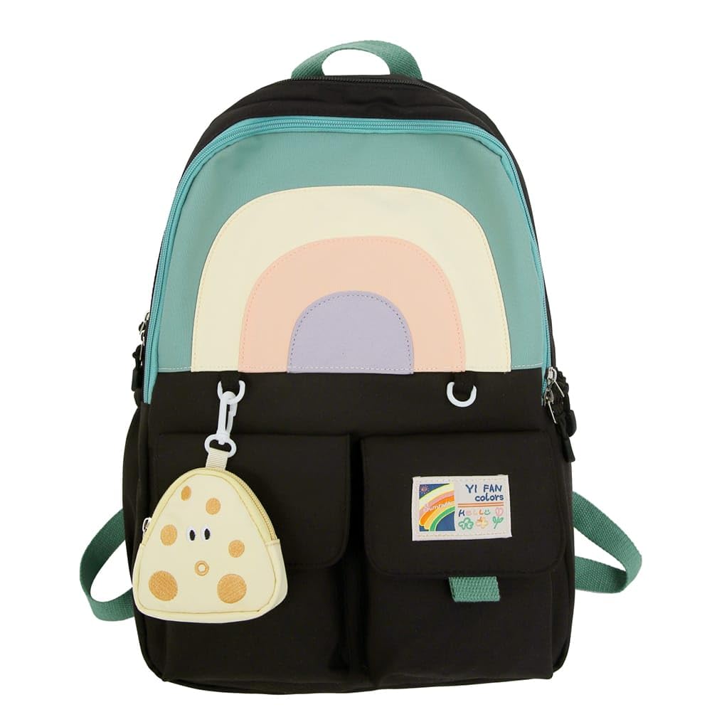 WALSONStylish Korean Backpack for Girls | Student College Backpack | Kawaii Bag for School