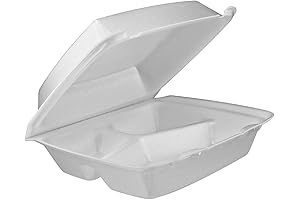 Dart 3-Compartment To Go Containers (DRC85HT3)