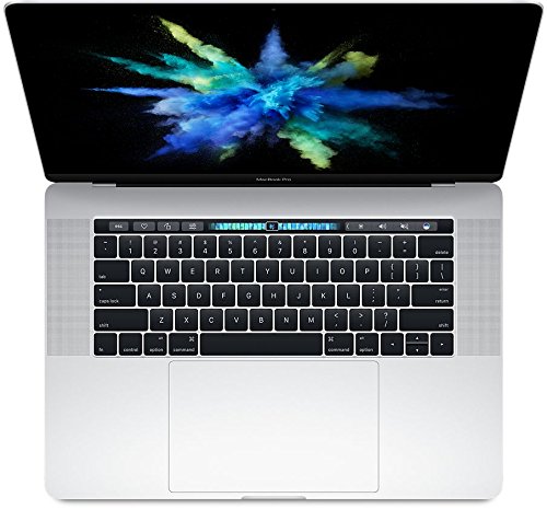 Mid-2017 Apple MacBook Pro with Touch Bar, 2.8GHz Intel Core i7 (15-inch, 16GB RAM, 1TB SSD) - Silver (Renewed)