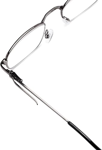 Miniatura 6 de Readers Readers.com - Lentes de lectura The Anderson, estilo rectangular de metal para hombres y mujeres