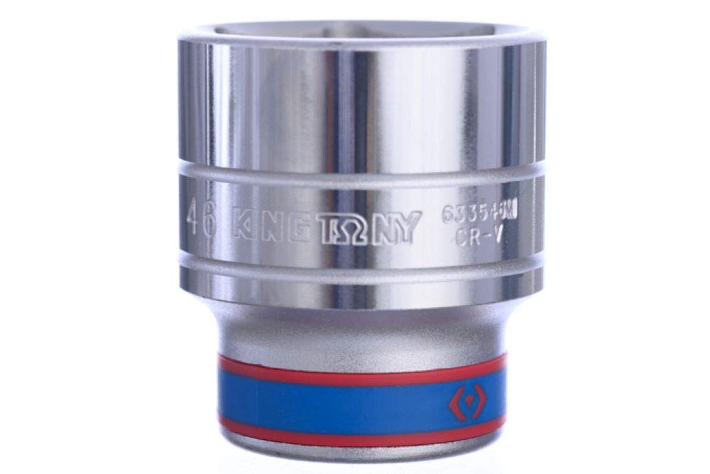KING TONY 633546M Socket 3/4" Hexagonal 46mm for DIYers & Professionals, Ideal for Repair and Installation tasks 46mm