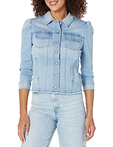 NIC+ZOE Women's Femme Sleeve Denim Jacket