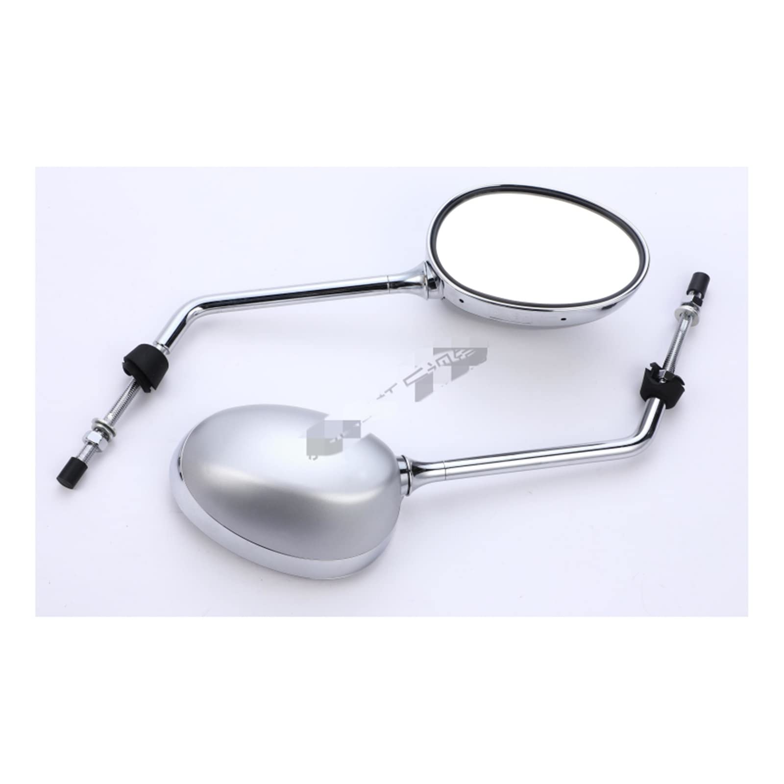 Pour Peugeot Django QP150T-C Django rétroviseur moto rétroviseur d'origine Rétroviseurs pour motos (Color : 2)
