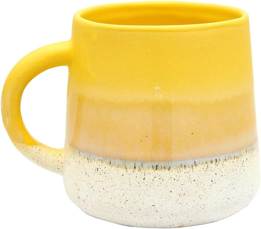 Sass & Belle Mojave Glaze Yellow Mug