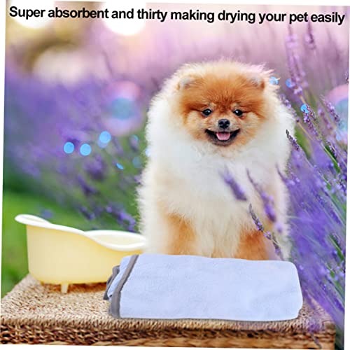 Beavorty 3 Pçs Roupão De Banho Para Cães De Estimação Toalha De Banho Para Filhotes Roupões Para Gat