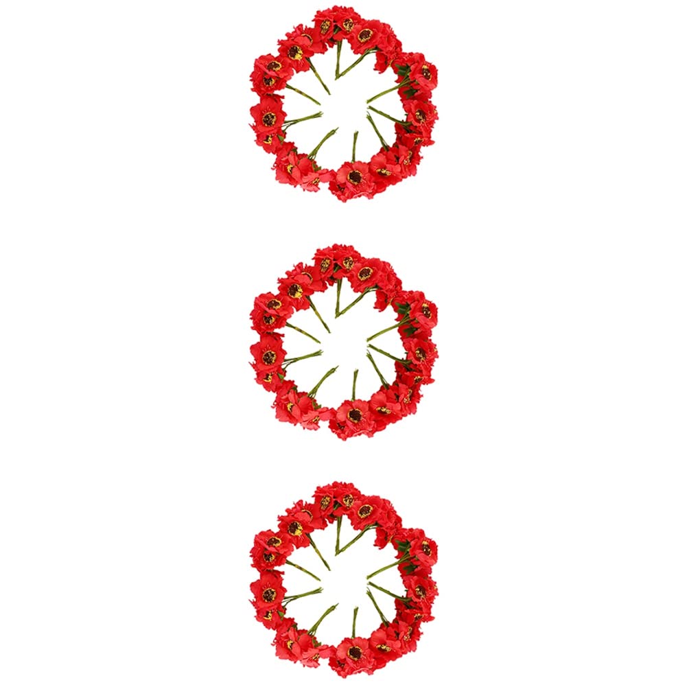 Coquelicots en soie de haute qualité pour réussir votre décoration de mariage sans flétrir