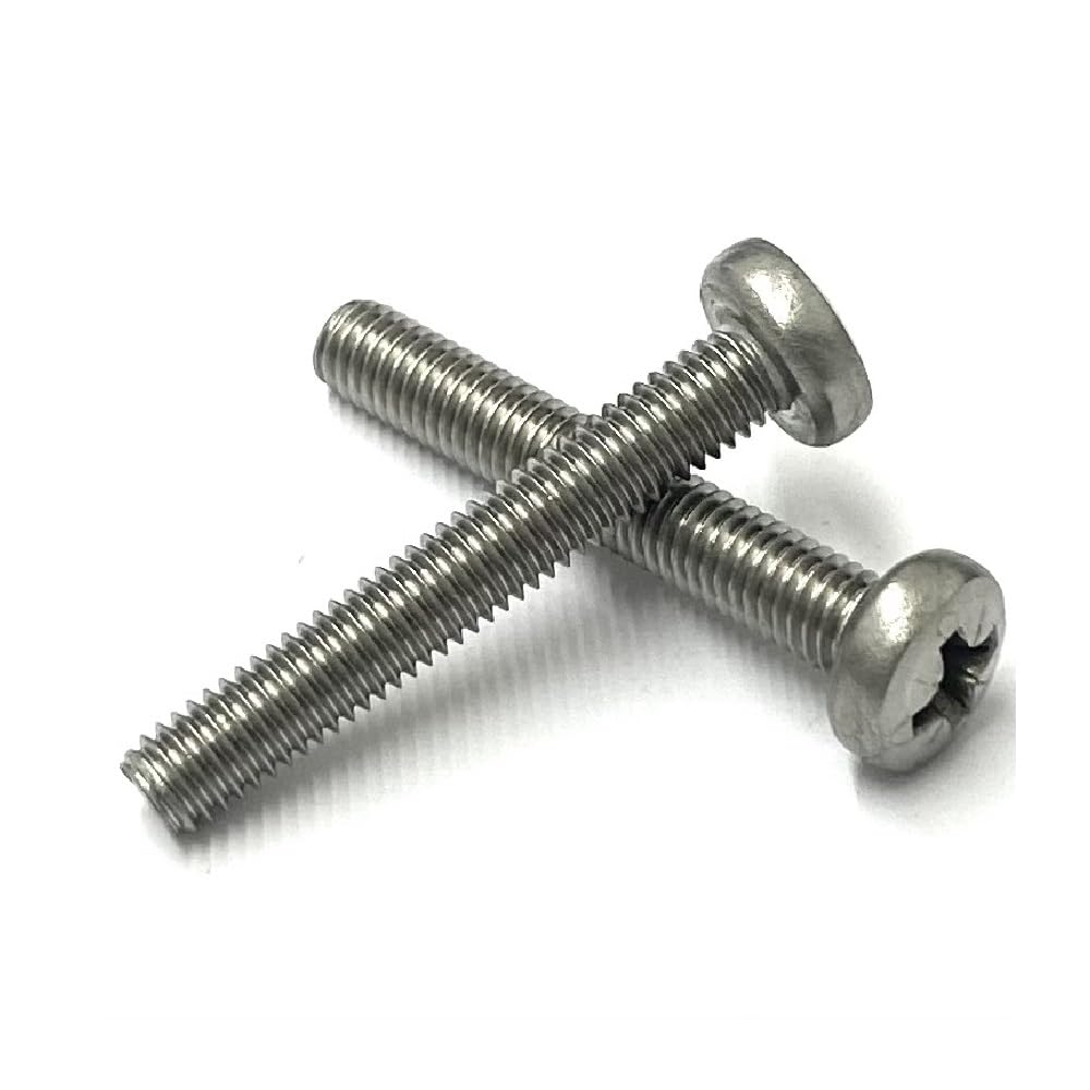 RADSOยฎ M4 (4mm x 10mm) Pozi Pan Machine Screws/Bolts, Premium Stainless Steel (A2) - Image 2