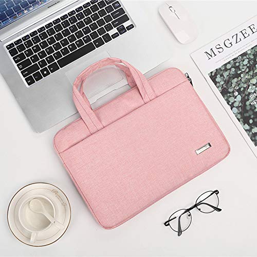 Tragbare Notebook Computer Liner Bag Herren Und Damen Umhängetasche Liner Bag 13/14 / 15,6 Zoll Tablet-tasche 11 ~ 12 Zoll Universal Pink + Netzteil