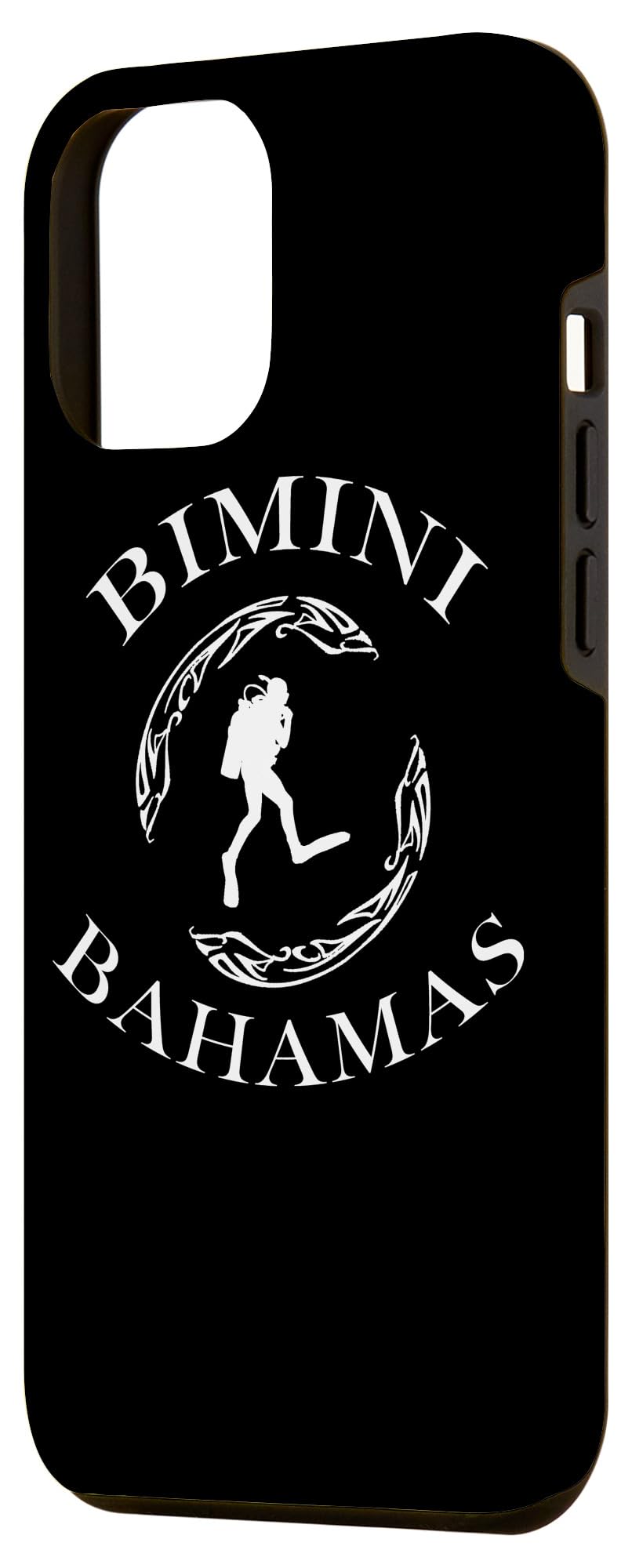 iPhone 13 Pro Max Retro Vintage Bimini Bahamas Scuba Dive Memory Case - Image 2