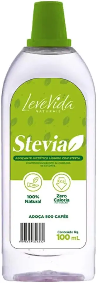 Adoçante Stévia 100% Natural Absolut Leve Vida 100ml