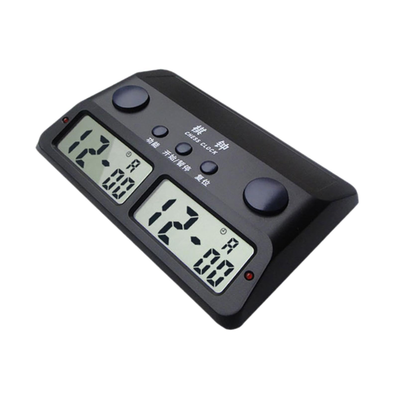 Reloj de tiempo de competición de ajedrez cuenta atrás para juegos de mesa, función de memoria