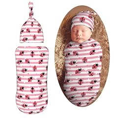 Cartoon Ladybugs Striped