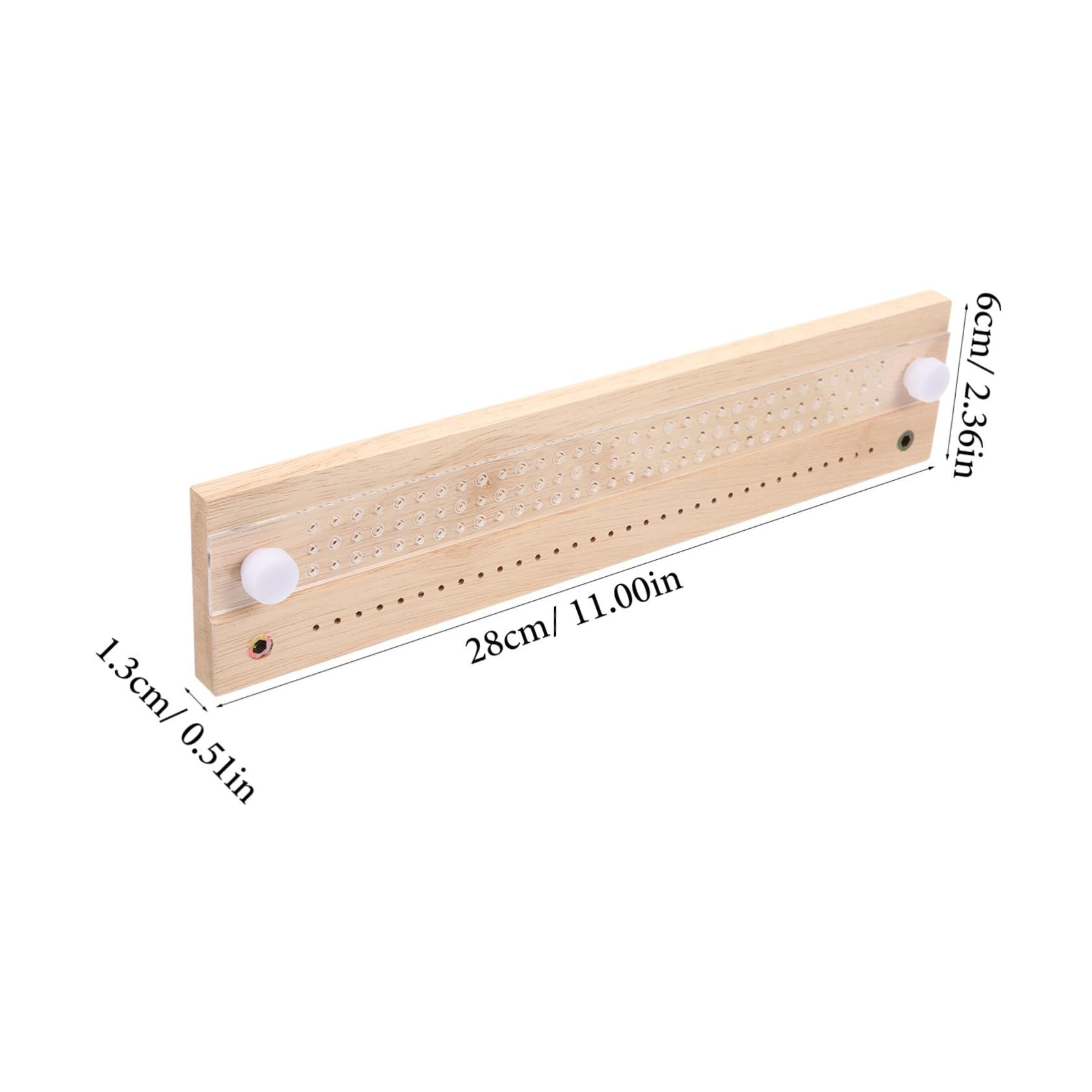 POPETPOP Kit in Metallo e Legno Fai da Te di Libri Rilegatura Spazio Regolabile e Resistenza allo Allentamento per Quaderni e Progetti Cartacei Personali