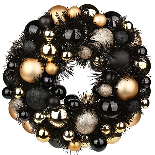 13 Zoll/33cm Halloween Kranz - Halloween Deko für Garten & Haustür -...