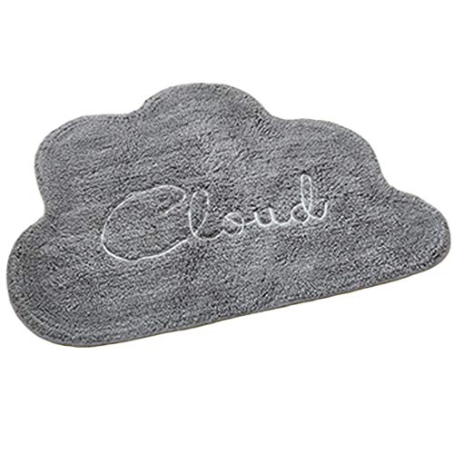 Tapis de bain chenille 100% coton lavable en machine 50x70 cm - 2