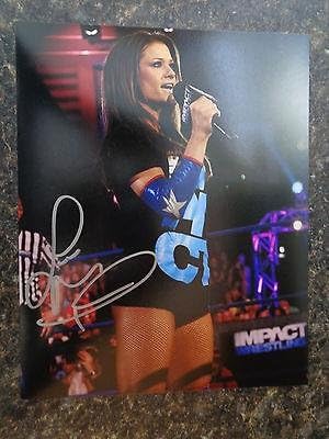 BROOKE ADAMS MISS TESSMACHER WWE WWF TNA WCW Signed AUTOGRAPHED 8X10
