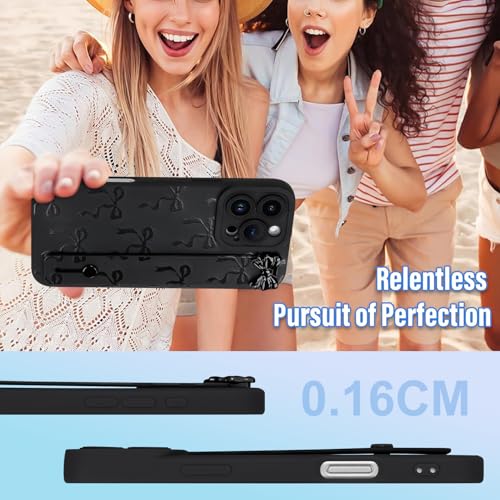 Coque iPhone 16 Pro anti-chute avec sangle de sécurité