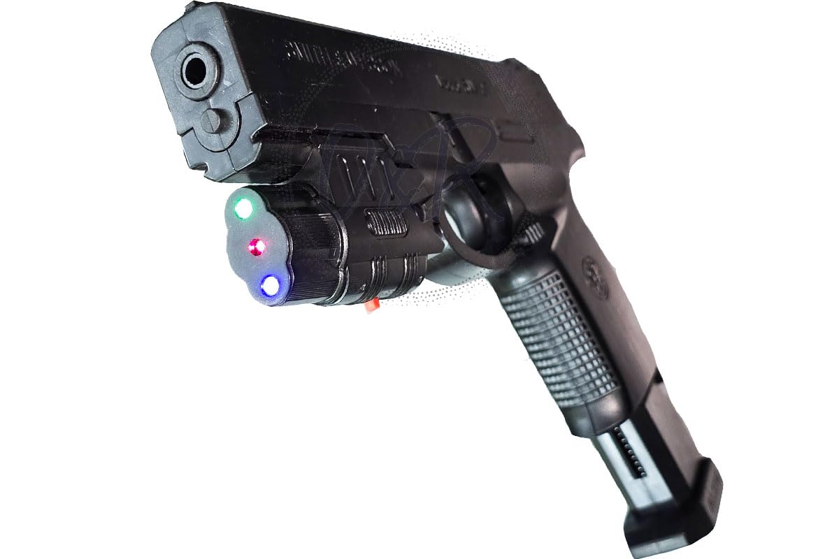 AS® Double Bell Smith Wesson M1911 Gas Blowback Airsoft Pistol with Laser Light (one Laser Light, 2 3D Light) - Black (B0CYK3VBPZ) Amazon Price History, Amazon Price Tracker