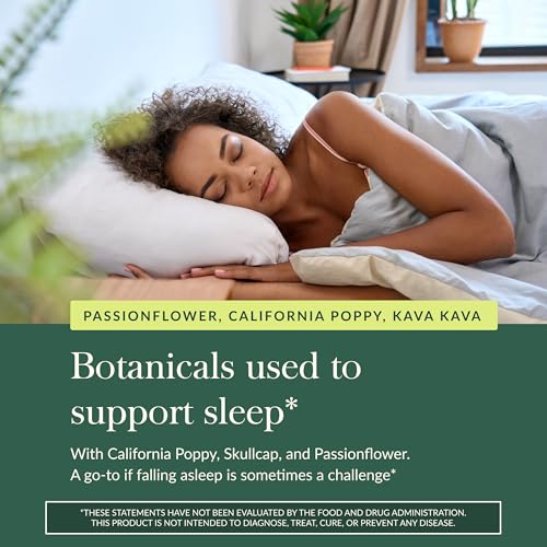 Gaia Herbs Sound Sleep - Sleep Support Supplement - Herbal, Plant-Powered Support for Calm & Relaxation* - Valerian Root, Passionflower & More - 60 Vegan Liquid Phyto-Capsules (20 Servings) - Image 6