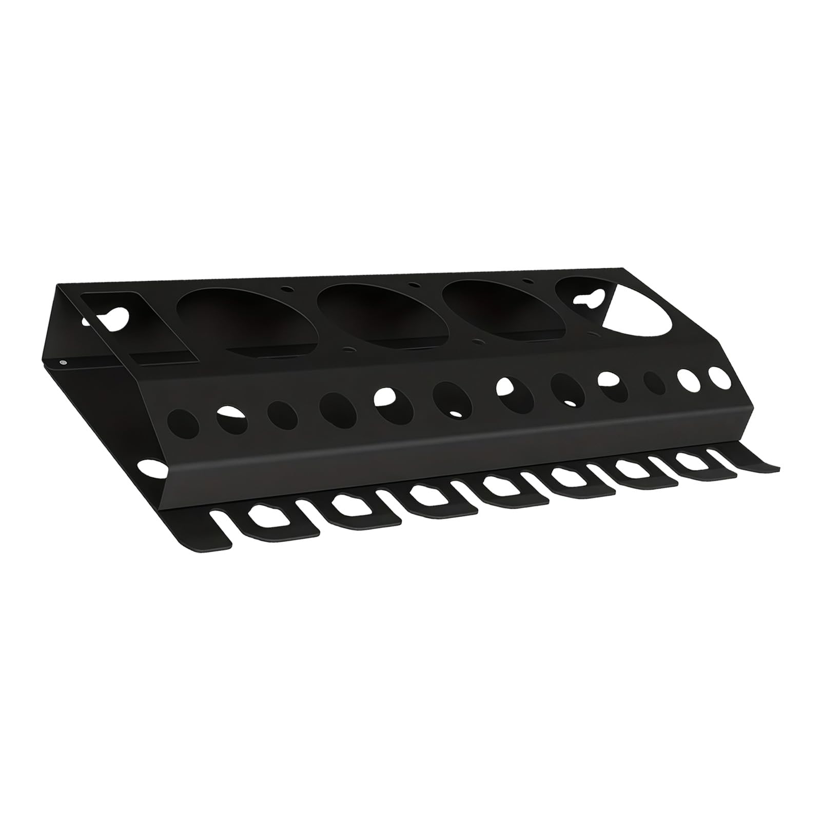 Kalttoy Garage Setup With 4 Container Holders And 8 Tool Openings For Efficient Work Area Heavy Duty Tool Shelf