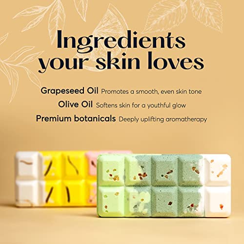 Sutera Beauty Bath Bars, Relax And Get Clarity While You Soothe Your Aches And Stresses With Aromatherapy Bath Bomb Bars, Eucalyptus, Tea Tree, Peppermint, And Tangerine (2 Bars Clarity Set) #TOP1