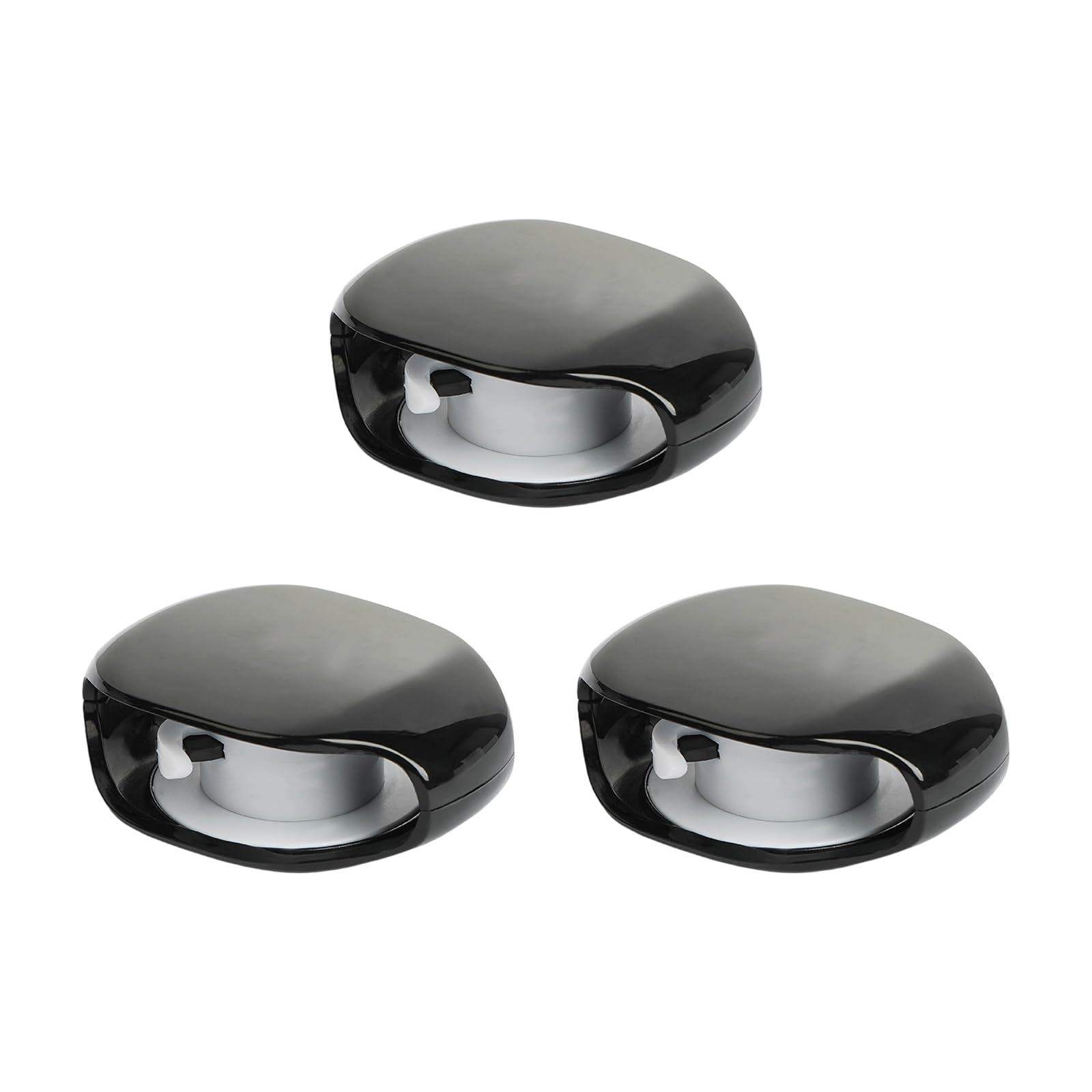 3Pcs Earphone Automatic Retractable Cable Winder Fixed Wire Winder Retractable Earphone Cable Charging Storage Automatic Cord Reel for Charging Cord