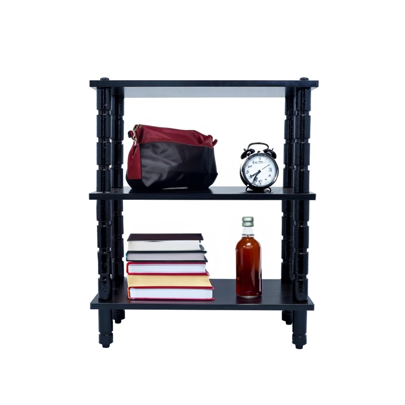 PEDPIX 3 Shelves Multipurpose Storage Cabinet Engineered Wood Book Shelf, Bookcase, Book Rack Stand, Open Book Shelf, Display Unit, Venge_(LXBXH:30X60X75cm) DIY(Do-it-Yourself)-picture-10