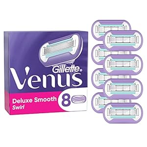 Gillette Venus Deluxe Smooth Swirl Systemklingen 8er