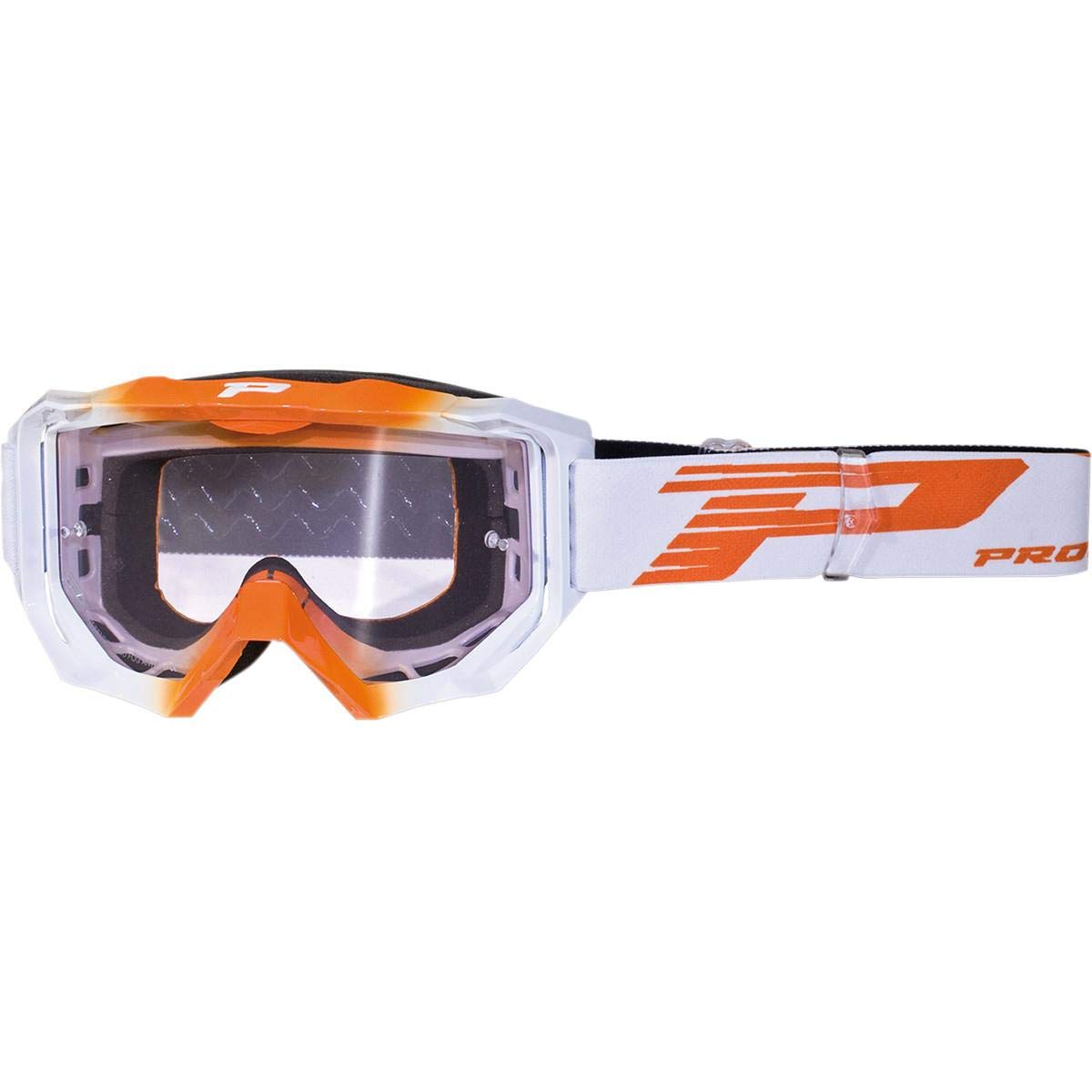 Progrip Occhiale 3200LS Arancio con Lente Antigraffio/Antifog FOTOCROMATICA 3298