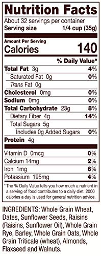 Bob's Red Mill Resealable Old Country Style Muesli Cereal, 40 Ounce (Pack of 4) - image 2