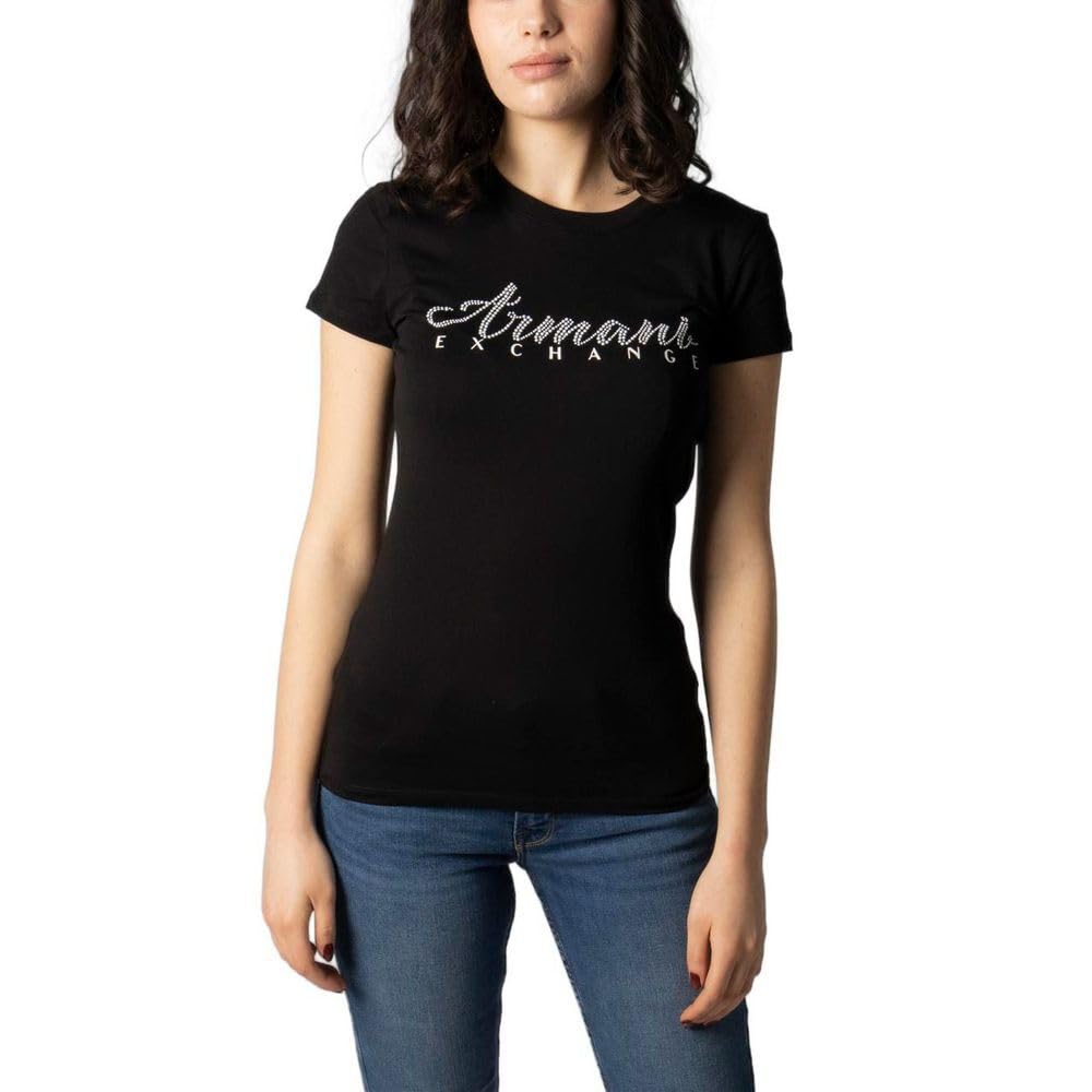 womens Short Sleeve Classic Script Logo Scoop Neck T-shirt T-Shirt (pack of 1)