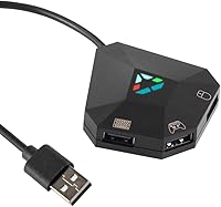 Vista 1 de NS-Switch Keyboard and Mouse Converter, Megadream Keyboard and Mouse Adapter for PS4 PS3 Xbox ONE 360 Console Series Converter, 1 Type-C & 3